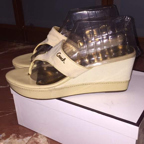 Coach wedge sandals - Picture 3 of 6